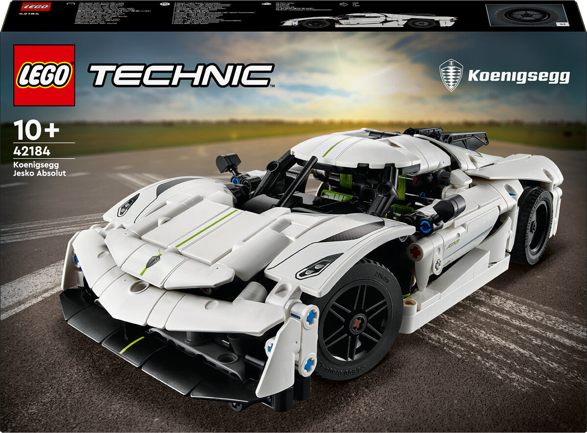 LEGO 42184 Technic Koeniggsegg Jesko Absolut Supersportwagen weiß