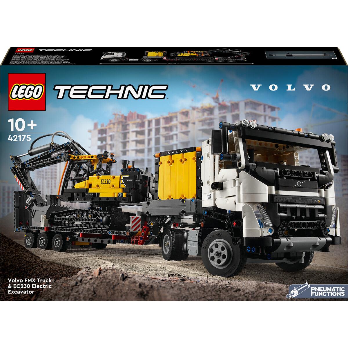 LEGO 42175 Technic Volvo FMX LKW mit EC230 Electric Raupenbagger