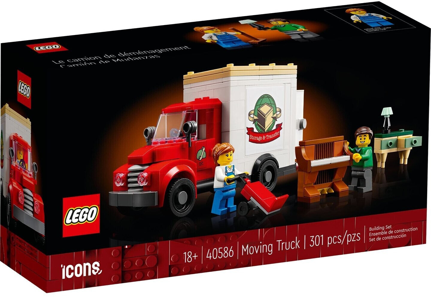 LEGO 40586 Icons Umzugswagen