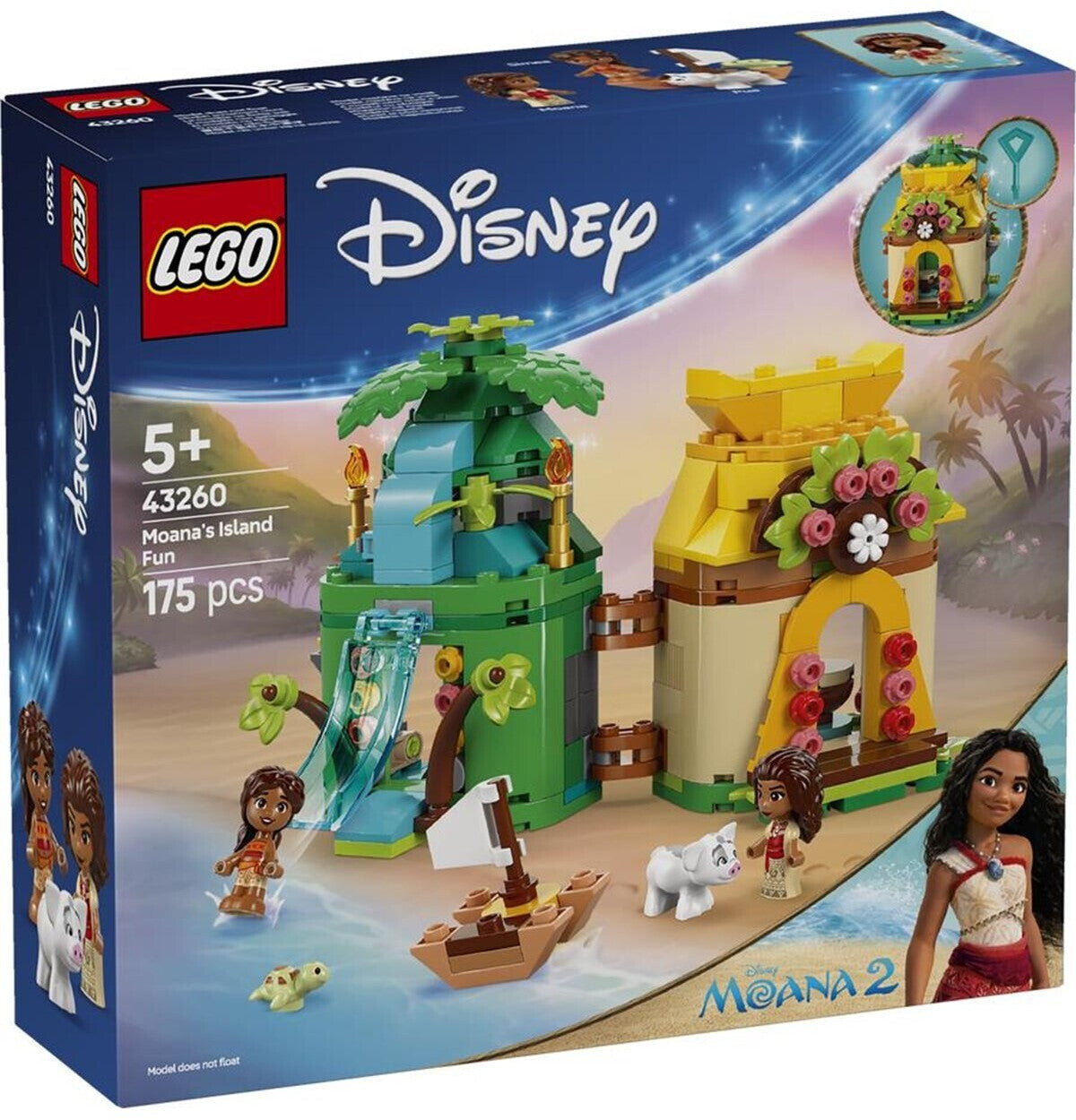 LEGO 43260 Disney Vaianas Inselspaß