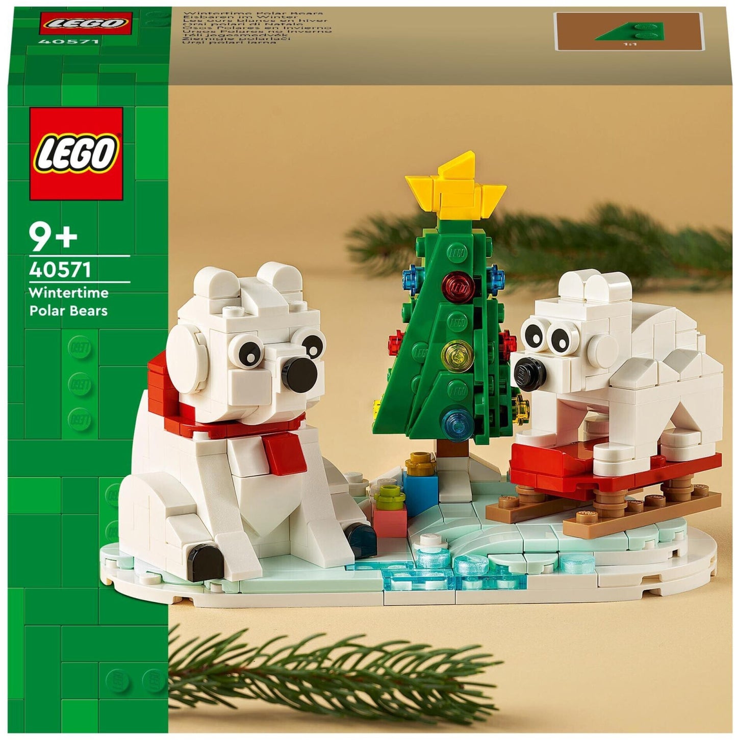 LEGO 40571 Eisbären im Winter Weihnachten