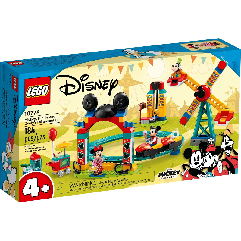 LEGO 10778 Disney Micky, Minnie und Goofy auf dem Jahrmarkt ab 4+