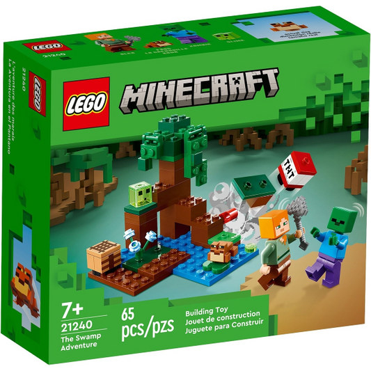 LEGO 21240 Minecraft Das Sumpfabenteuer