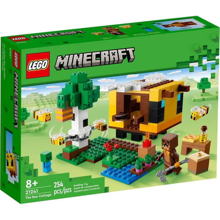 LEGO 21241 Minecraft Das Bienenhäuschen