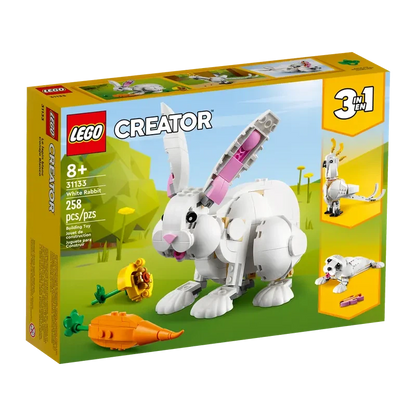 LEGO 31133 Creator 3in1 Weißer Hase / Kakadu / Robbe