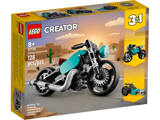LEGO 31135 Creator 3in1 Oldtimer Motorrad / Straßenmotorrad / Dragster