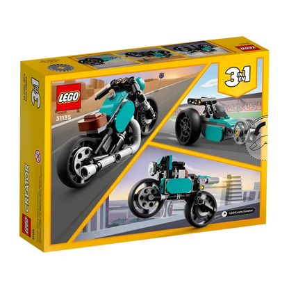 LEGO 31135 Creator 3in1 Oldtimer Motorrad / Straßenmotorrad / Dragster