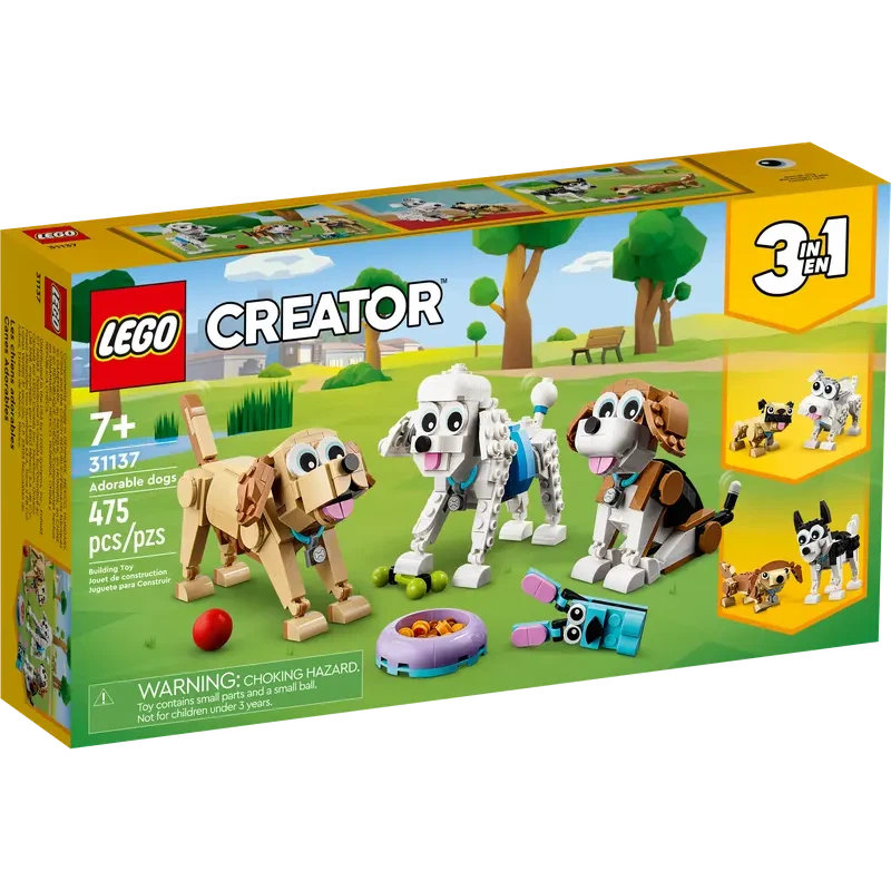 LEGO 31137 Creator 3in1 Niedliche Hunde