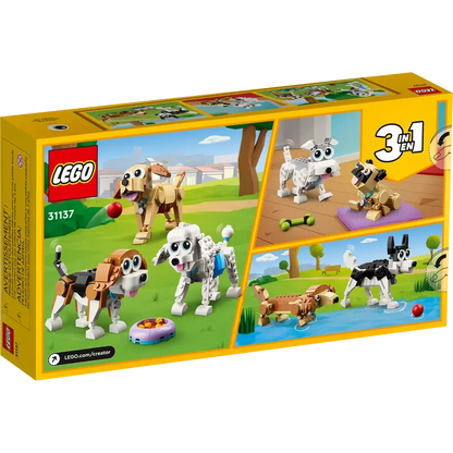 LEGO 31137 Creator 3in1 Niedliche Hunde