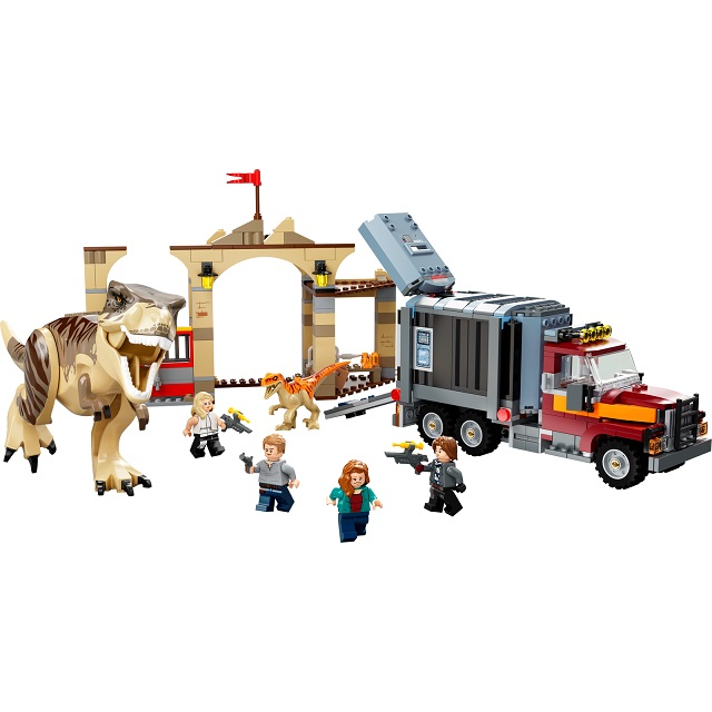 LEGO 76948 Jurassic World T.Rex und Atrociraptor: Dinosaurier-Ausbruch