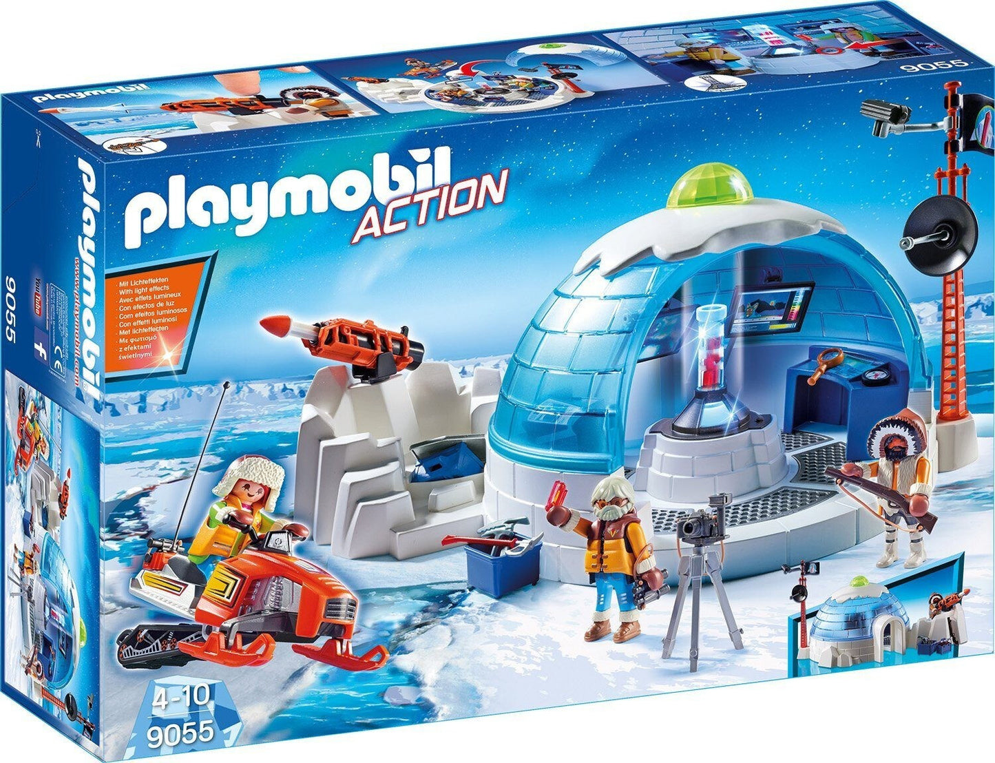 Playmobil 9055 Action Polar Ranger Hauptquartier
