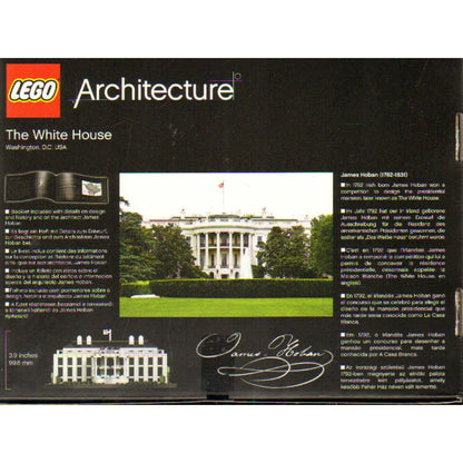 LEGO 21006 Architecture The White House  Rarität von 2011