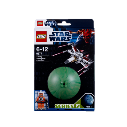 LEGO 9677 Star Wars X-wing Starfighter & Yavin 4 Rarität