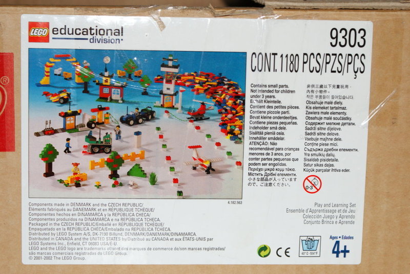 LEGO 9303 education educational division Flughafen / Airport