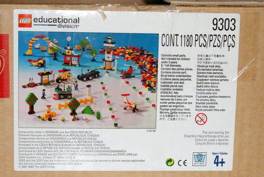 LEGO 9303 education educational division Flughafen / Airport