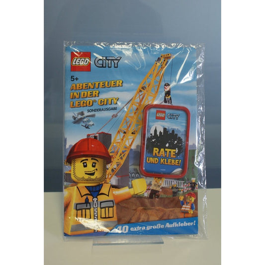 LEGO City Abenteuer in der Lego City Stickerbuch Sonderausgabe mit 40 extra großen Aufklebern