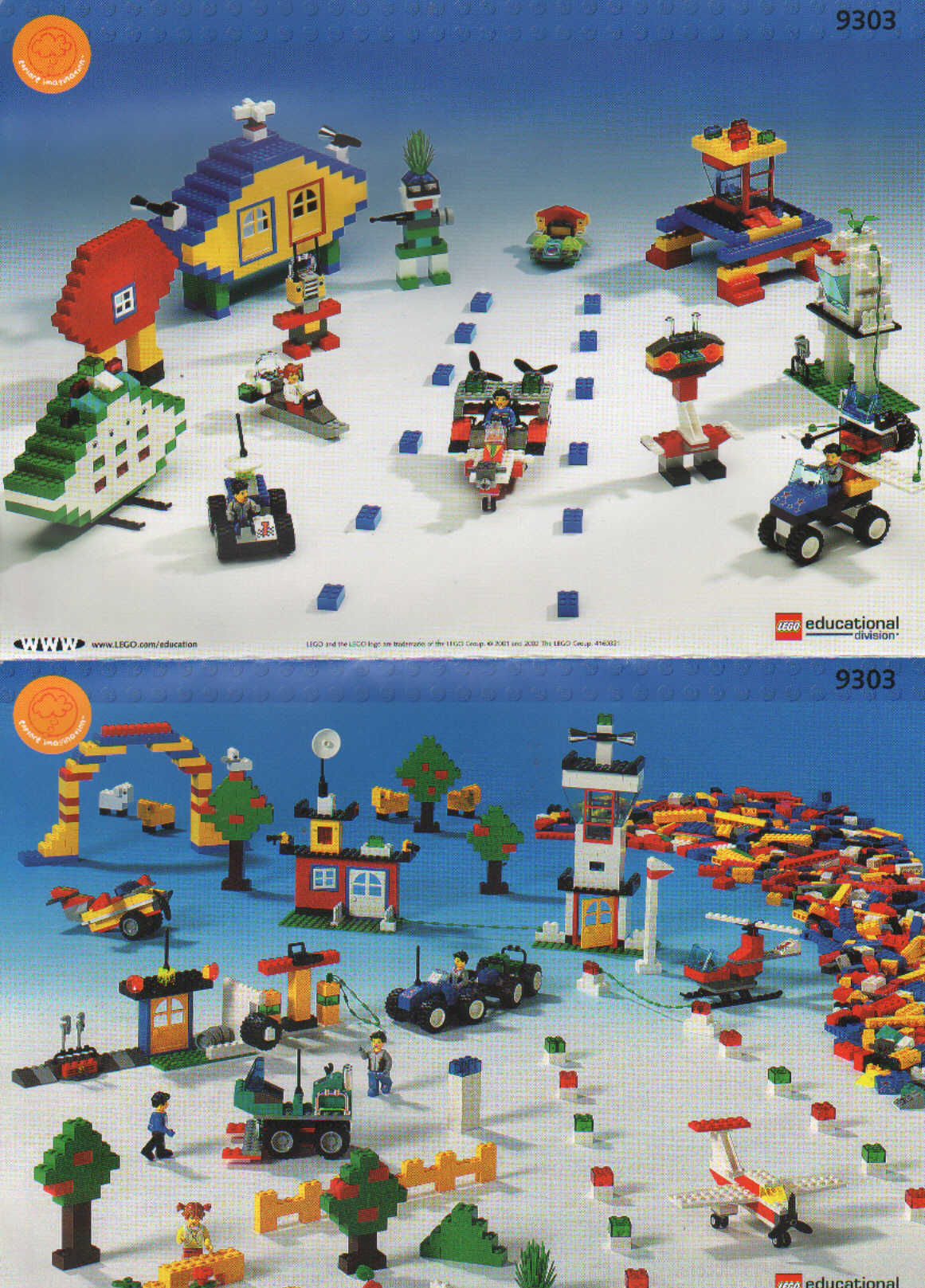 LEGO 9303 education educational division Flughafen / Airport