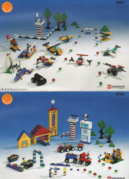 LEGO 9303 education educational division Flughafen / Airport