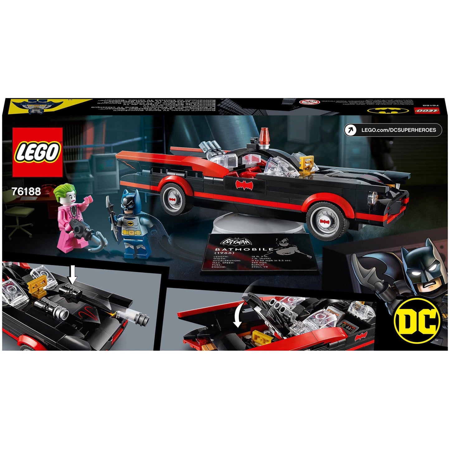 LEGO 76188 DC Super Heroes Batman Batmobile