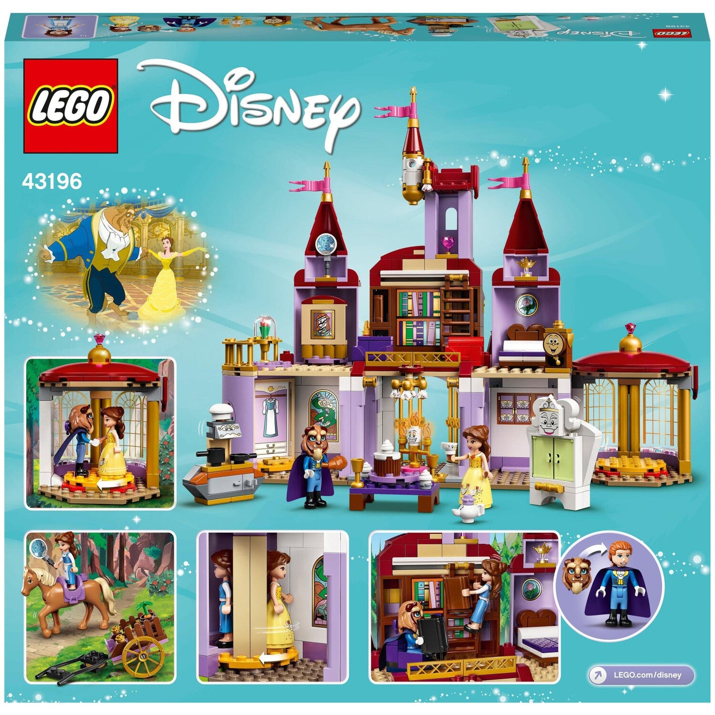 LEGO 43196 Disney Belles Schloss