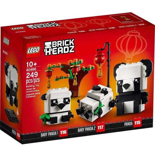 LEGO 40466 BrickHeadz Pandas fürs chinesische Neujahrsfest