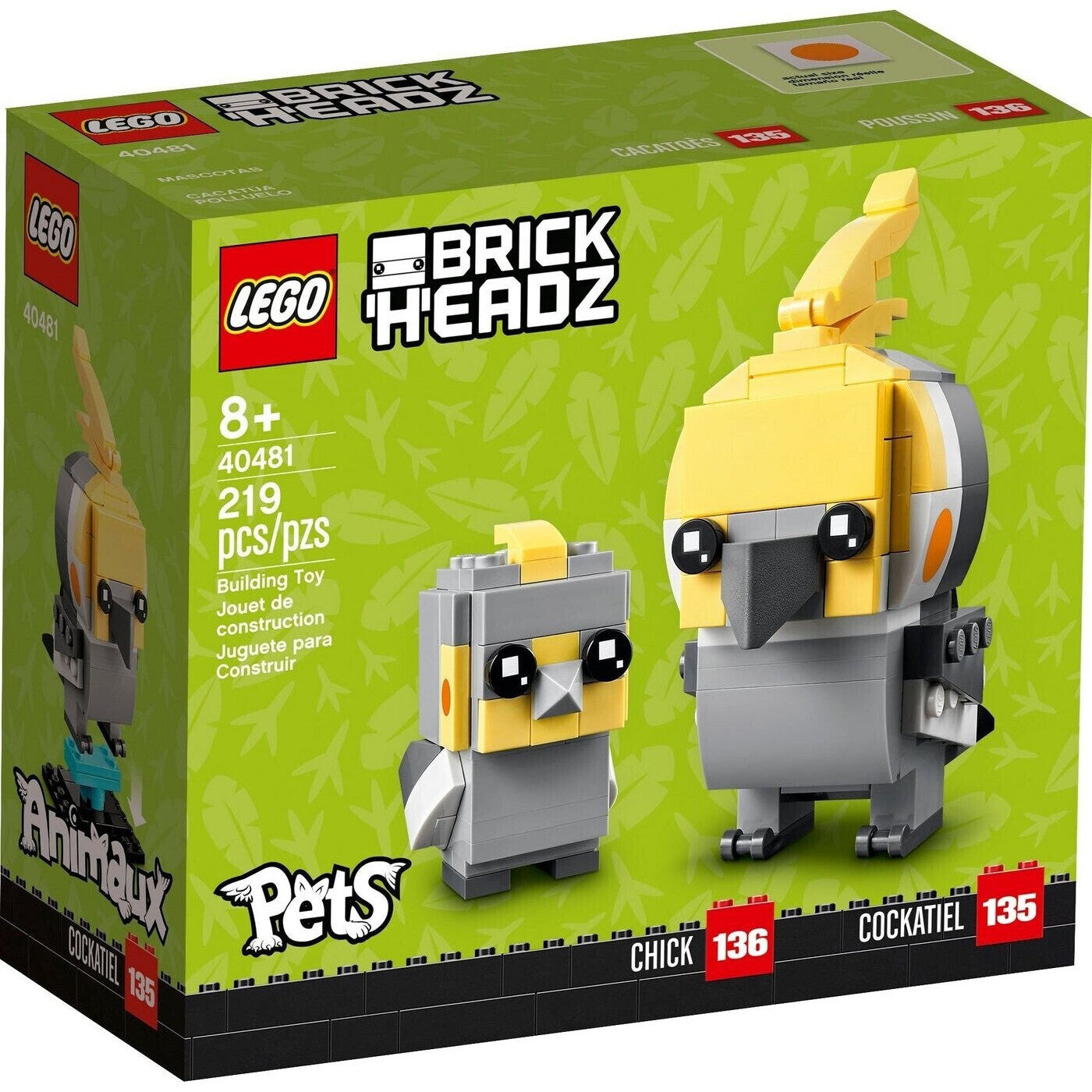 LEGO 40481 BrickHeadz Nymphensittich