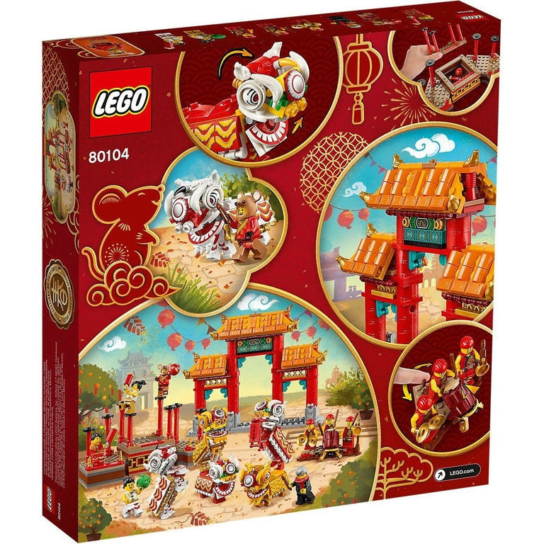 Lego 80104 Chinesischer Löwentanz Rarität