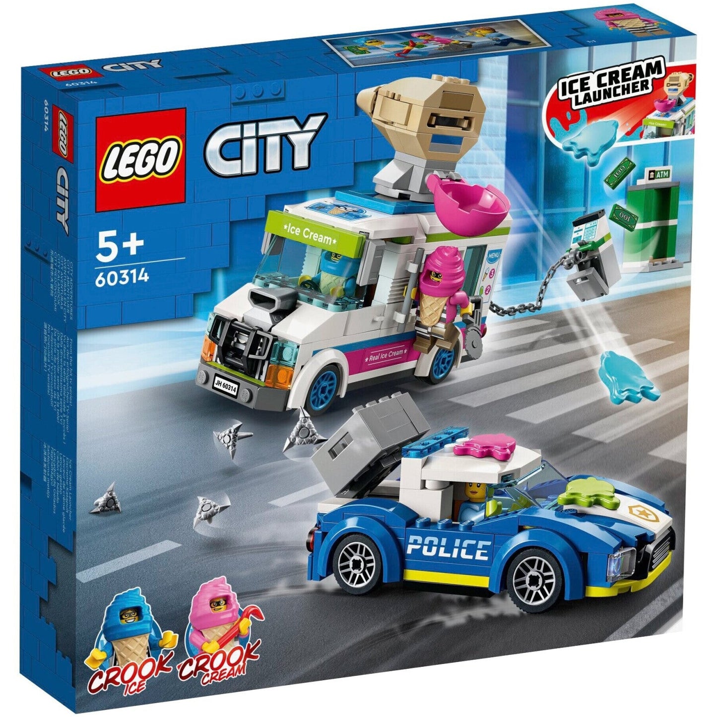 LEGO 60314 City Eiswagen Verfolgungsjagd