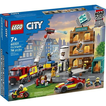LEGO 60321 City Feuerwehreinsatz mit Löschtruppe