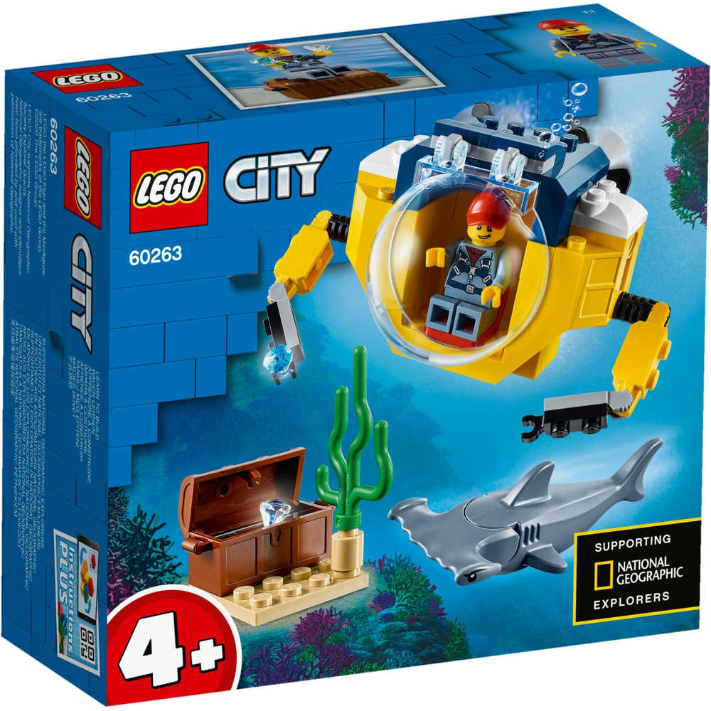 LEGO 60263 City Mini U-Boot für Meeresforscher