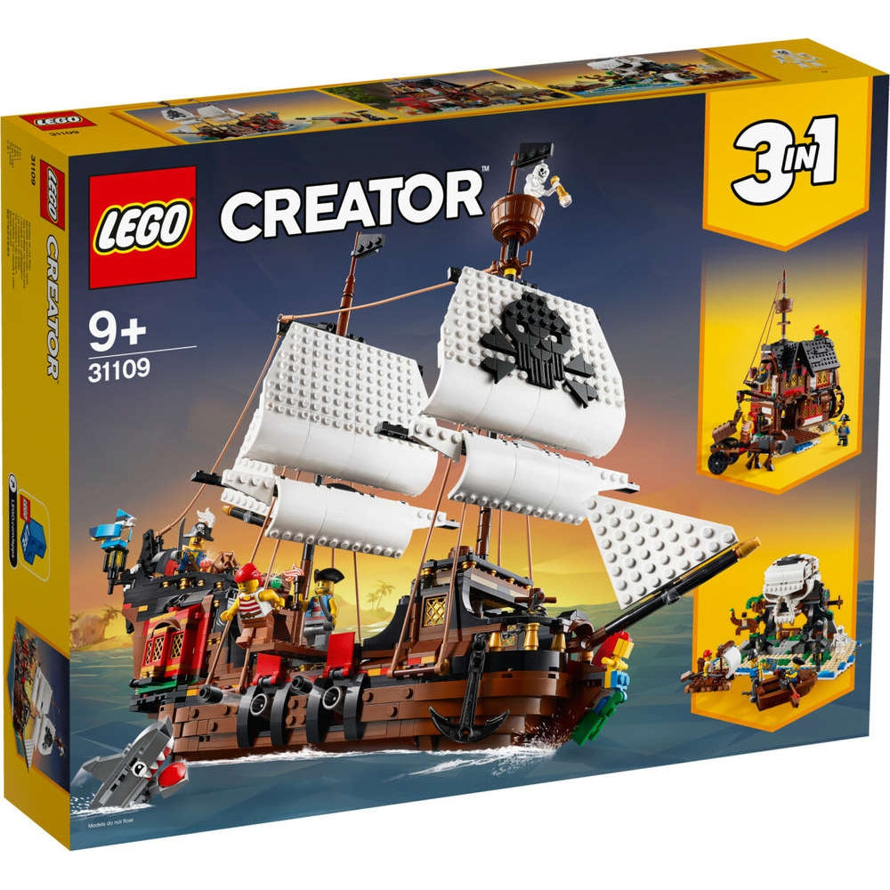 Lego 31109 Creator 3 in 1  Piratenschiff