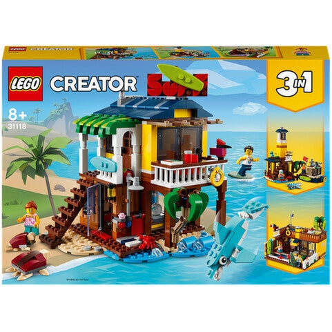 Lego 31118 Creator 3 in 1 Surfer Strandhaus Leuchtturm Poolhaus