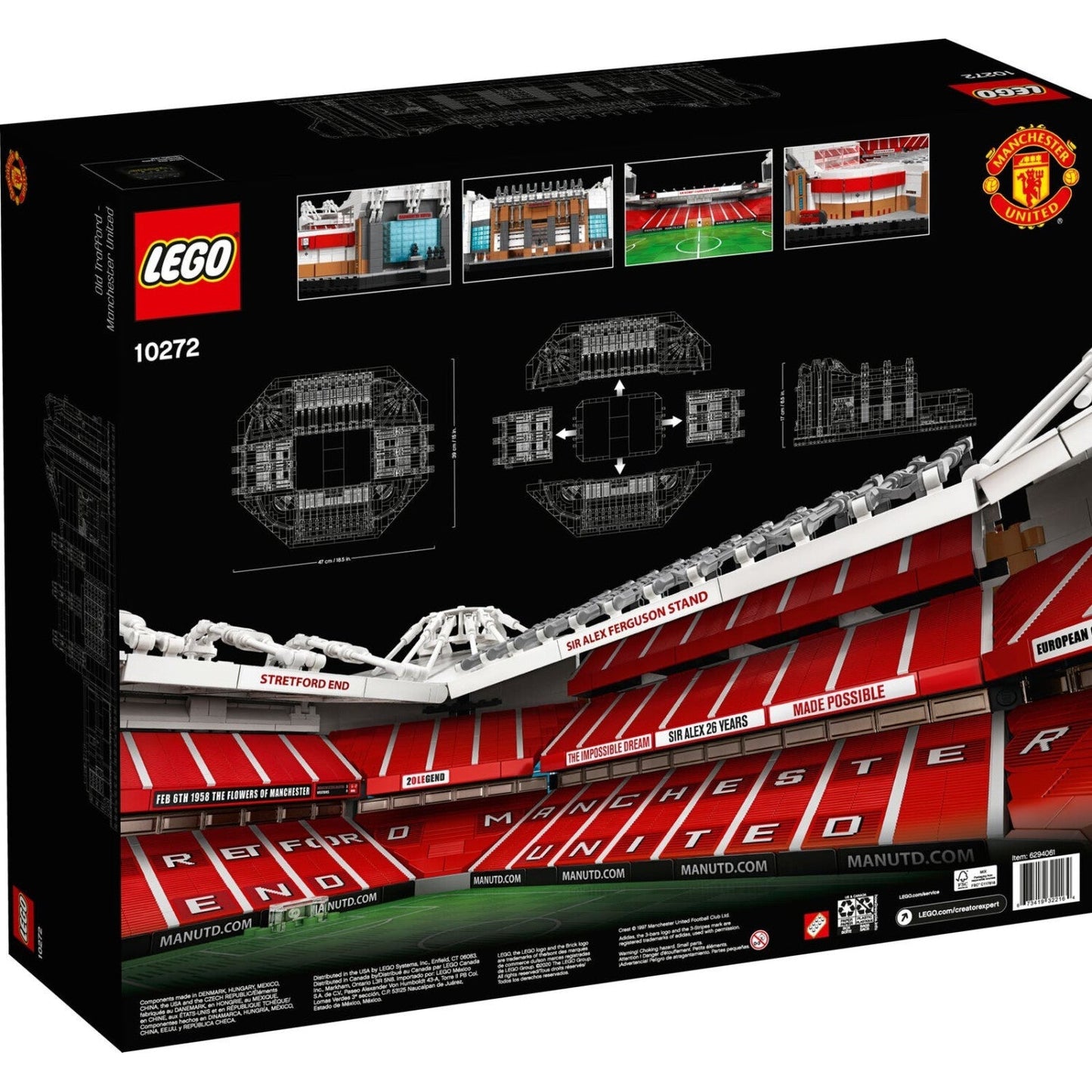 LEGO 10272 Creator Expert Old Trafford - Manchester United Rarität