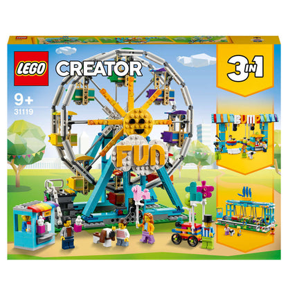 LEGO 31119 Creator 3 in 1 Riesenrad Autoscooter Schiffschaukel