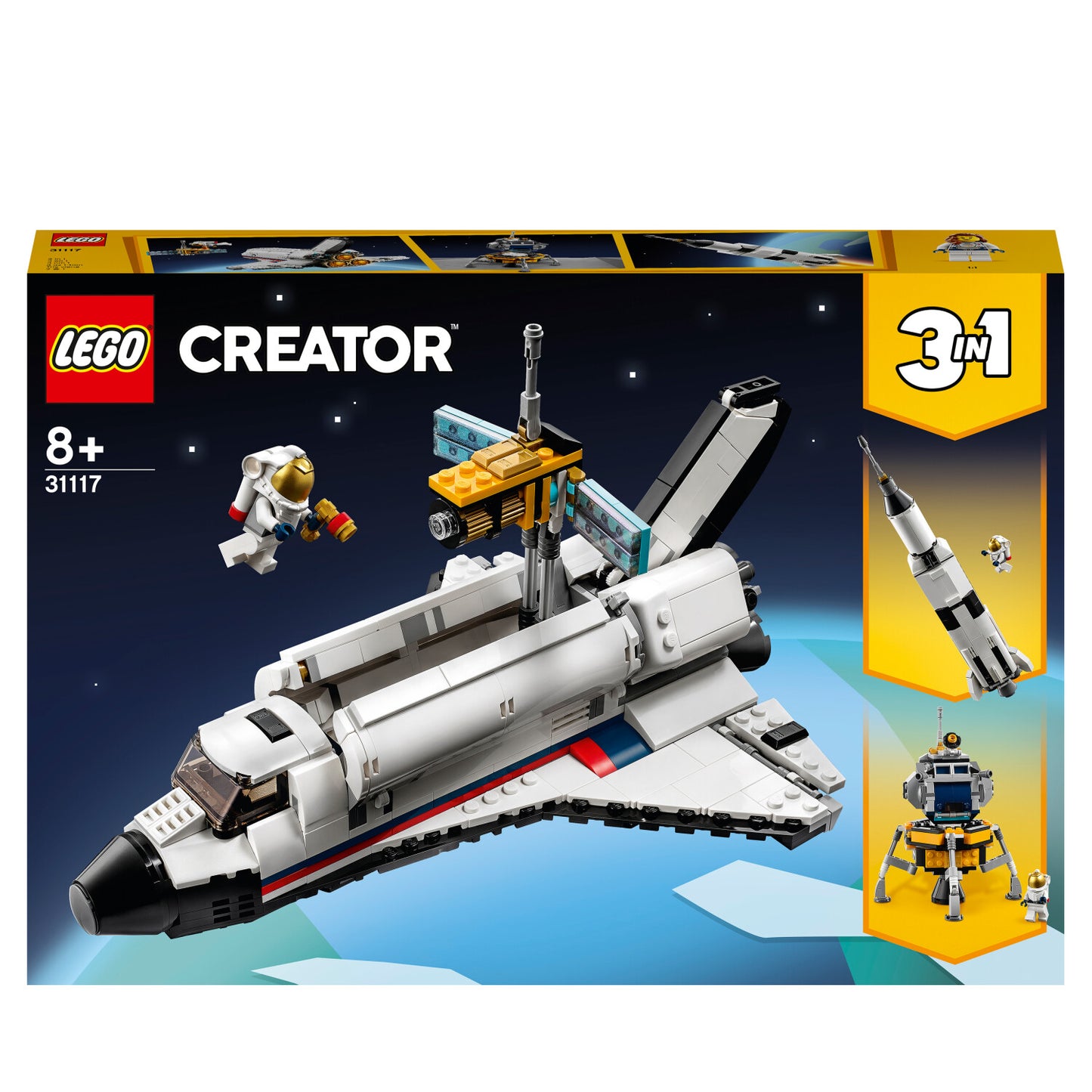 LEGO 31117 Creator Spaceshuttle Abenteuer Rarität