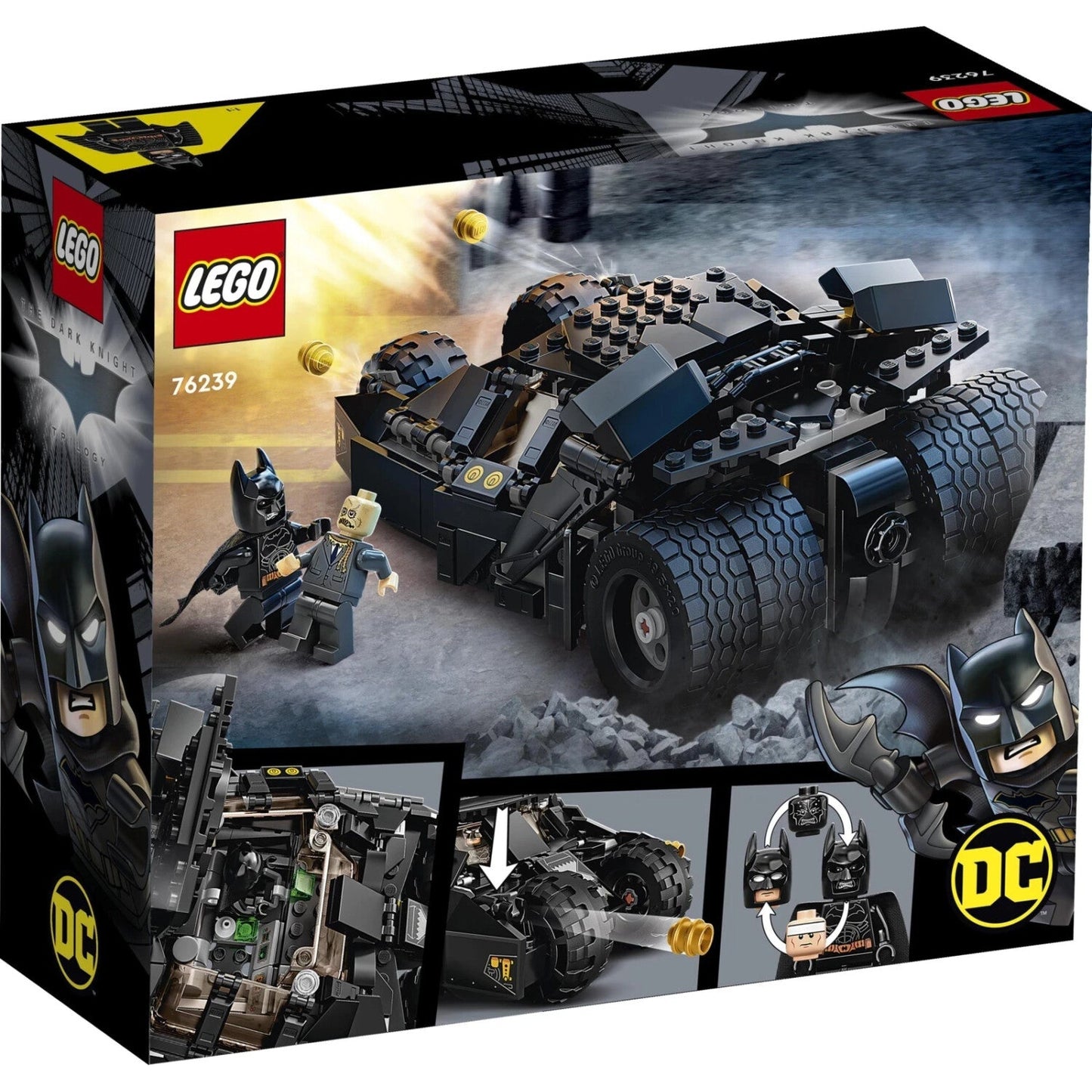 LEGO 76239 Batmobile Tumbler Duell mit Scarecrow Rarität