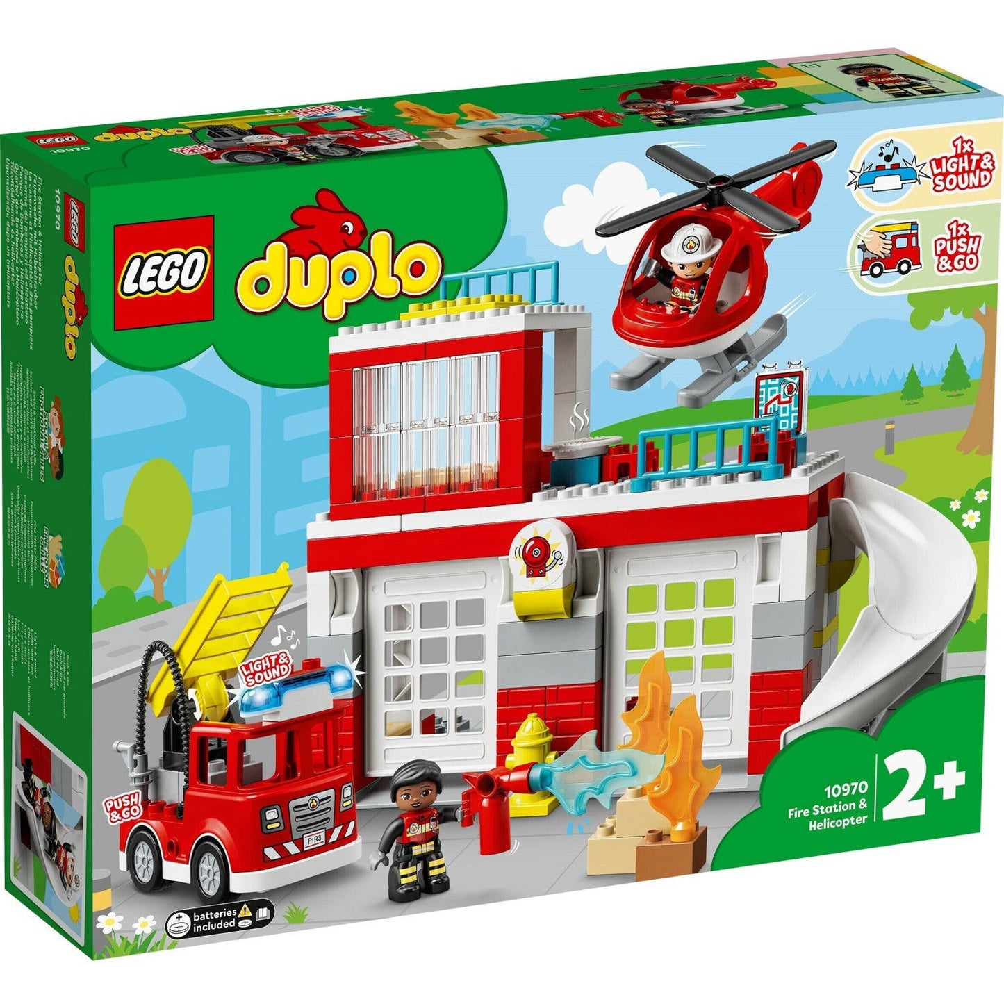 LEGO 10970 Duplo Feuerwehrwache mit Hubschrauber