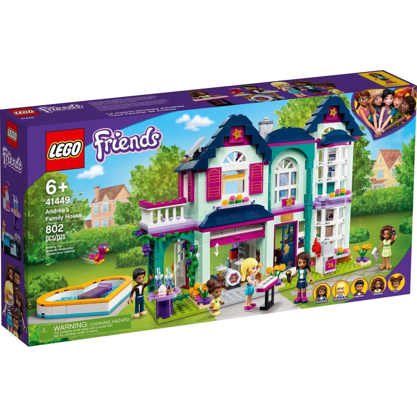 LEGO 41449 Friends Andreas Haus