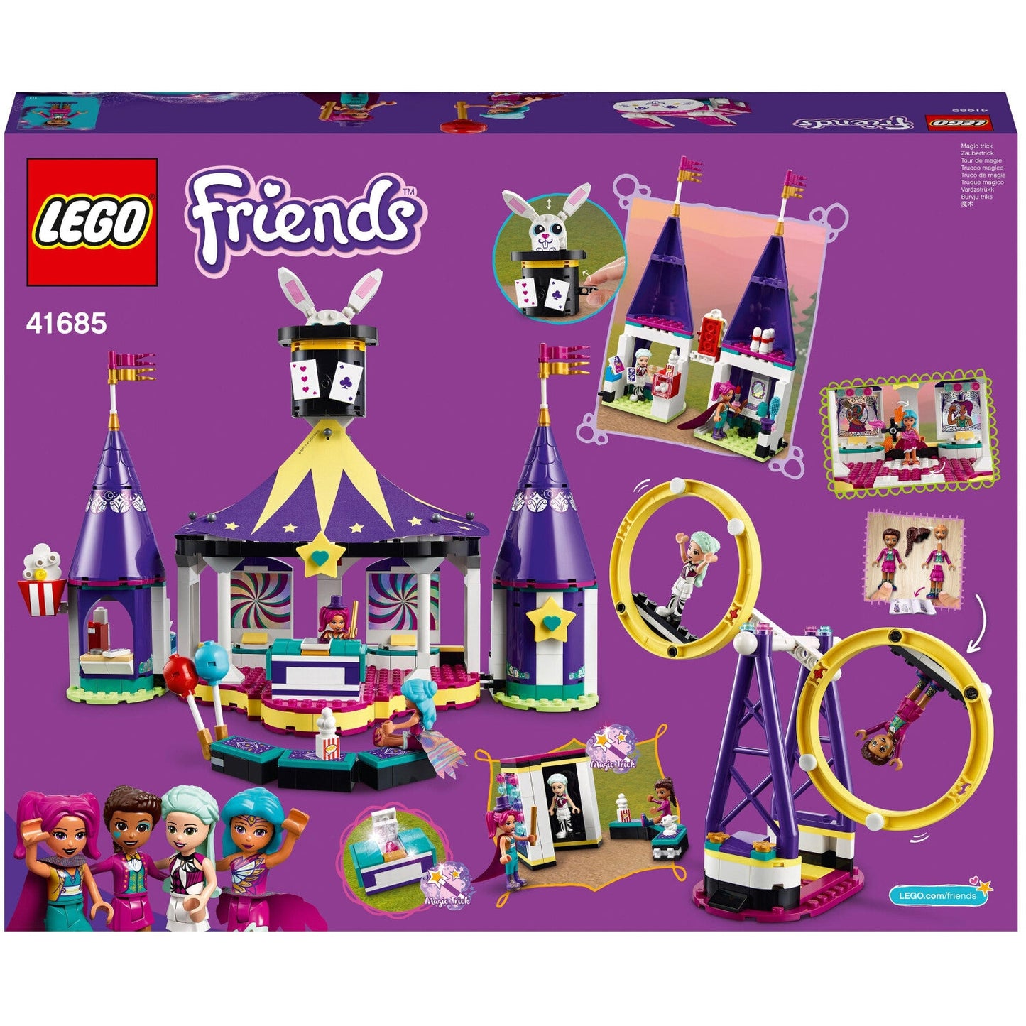 LEGO 41685 Friends Magische Jahrmarktachterbahn
