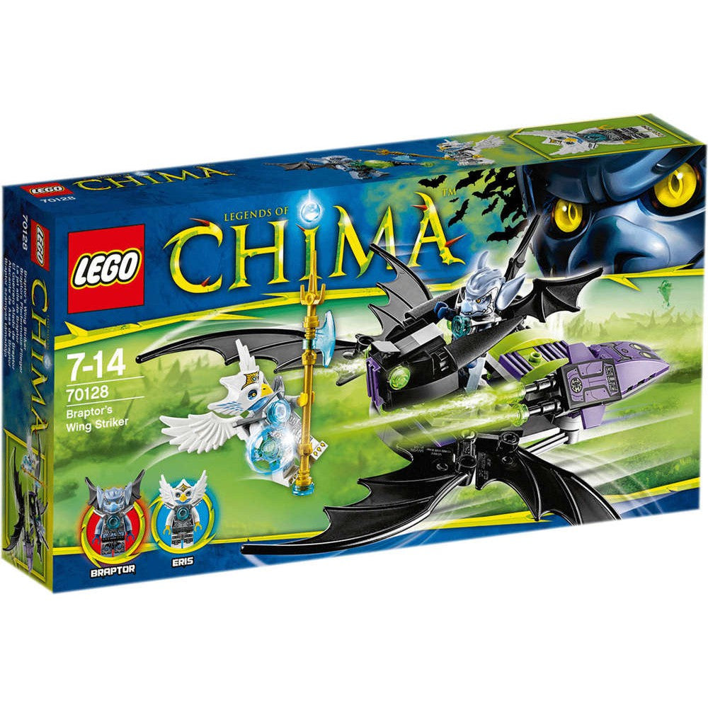 LEGO 70128 Legends of Chima - Braptors Fledermaus Flieger Rarität