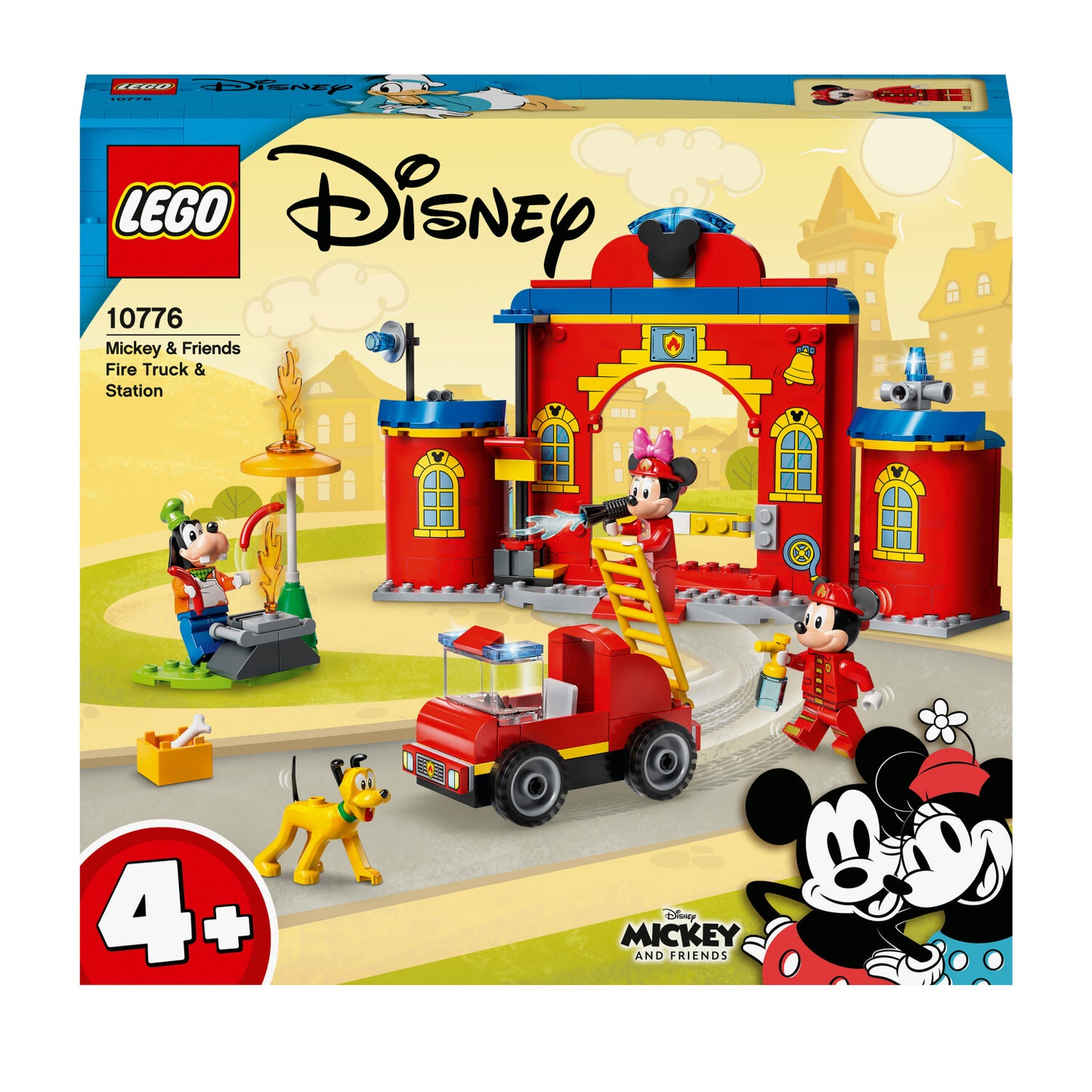 LEGO 10776 Disney Mickys Feuerwehrstation und Feuerwehrauto ab 4+