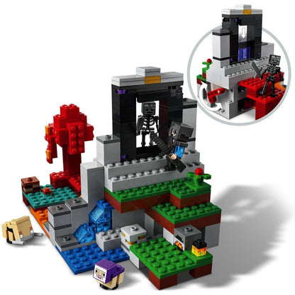 LEGO 21172 Minecraft Das zerstörte Portal