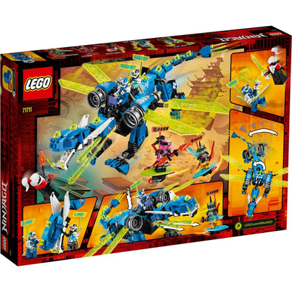 LEGO 71711 Ninjago Jays Cyber-Drache kleine Kartonblessuren