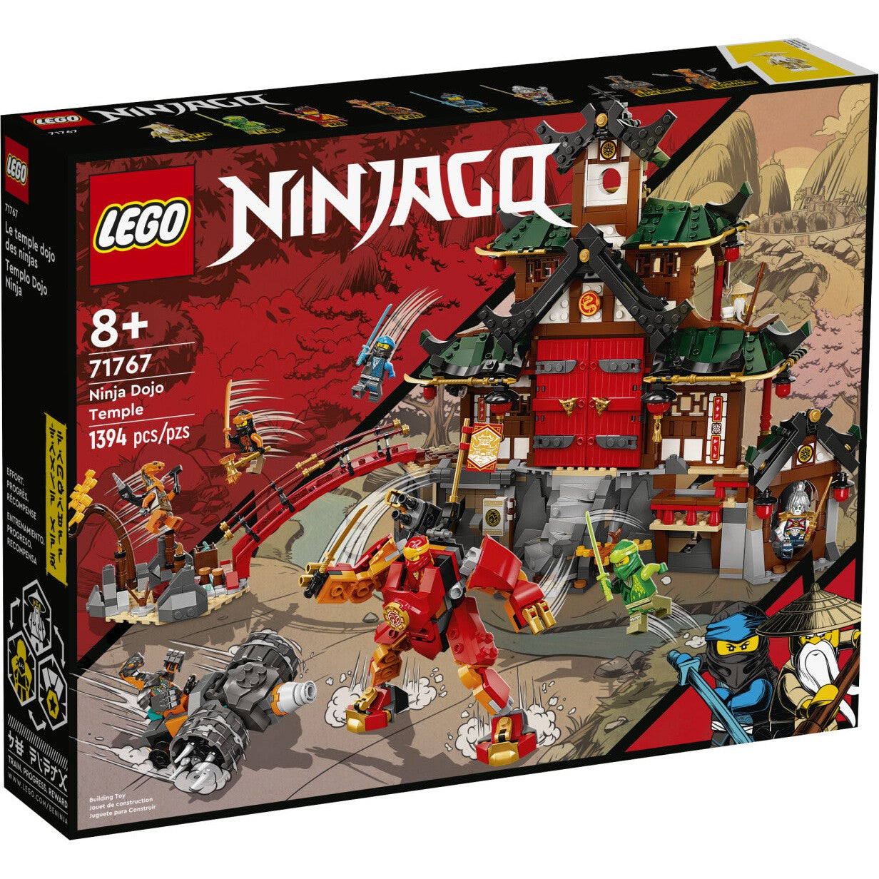 LEGO 71767 Ninjago Ninja Dojotempel