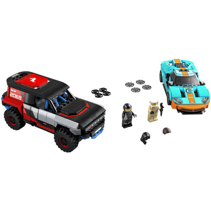 LEGO 76905 Speed Champions Ford GT Heritage Edition und Bronco R
