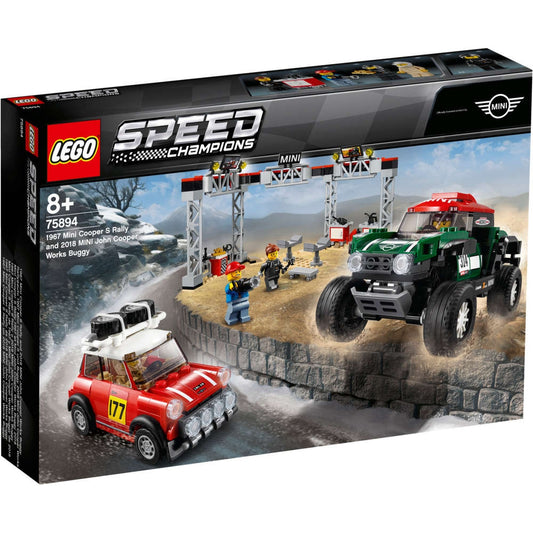 LEGO 75894 Speed Champions 1967 Mini Cooper S und Buggy 2018