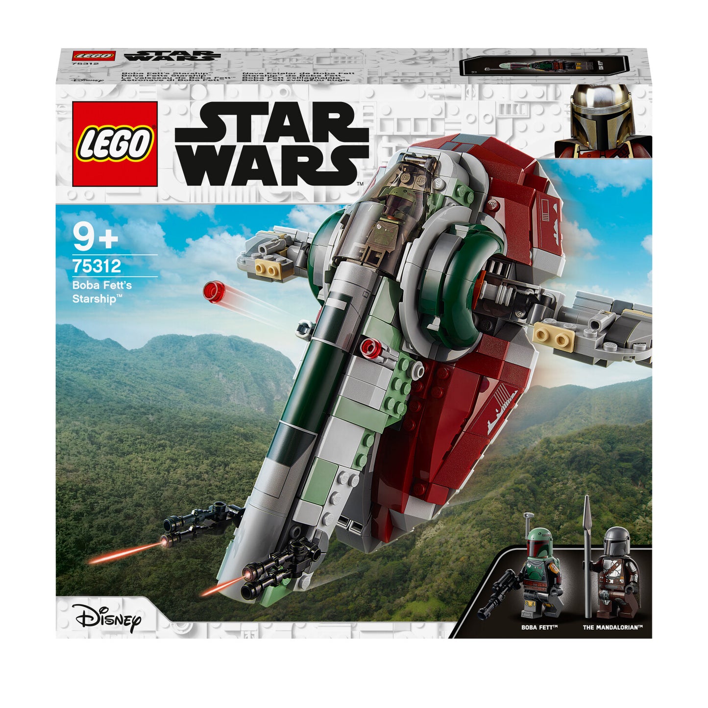 Lego 75312 Star Wars Boba Fetts Starship