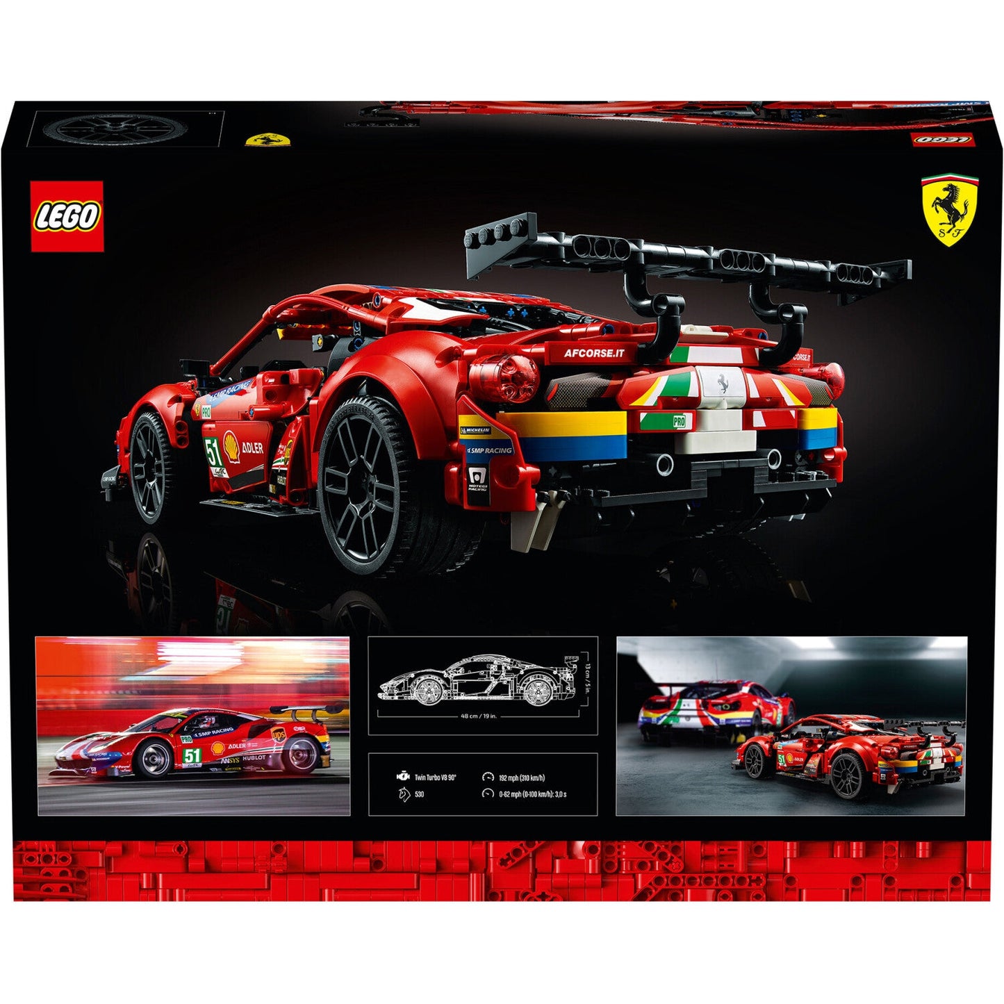 LEGO 42125 Technic Ferrari 488 GTE "AF Corse#51"