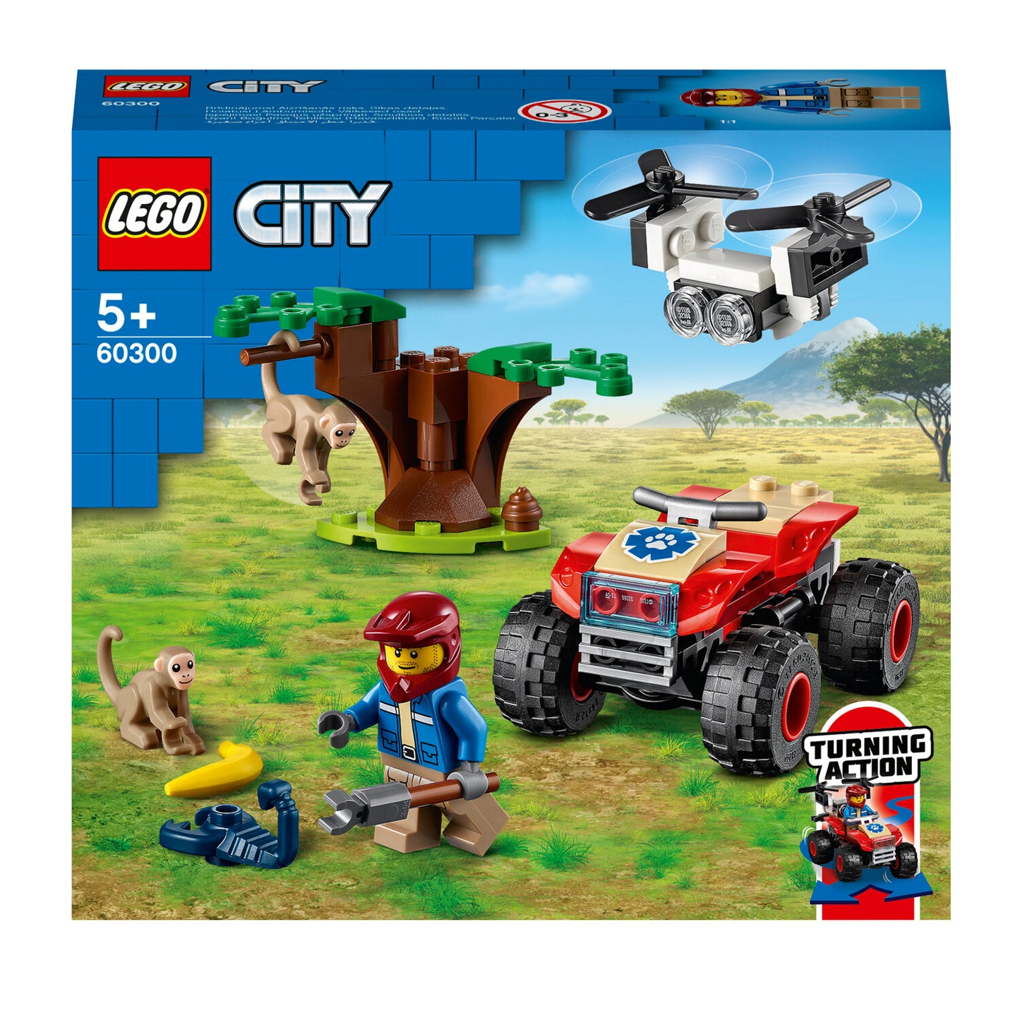 LEGO 60300 City Tierrettungs-Quad