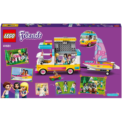 LEGO 41681 Friends Wohnmobil- und Segelbootausflug